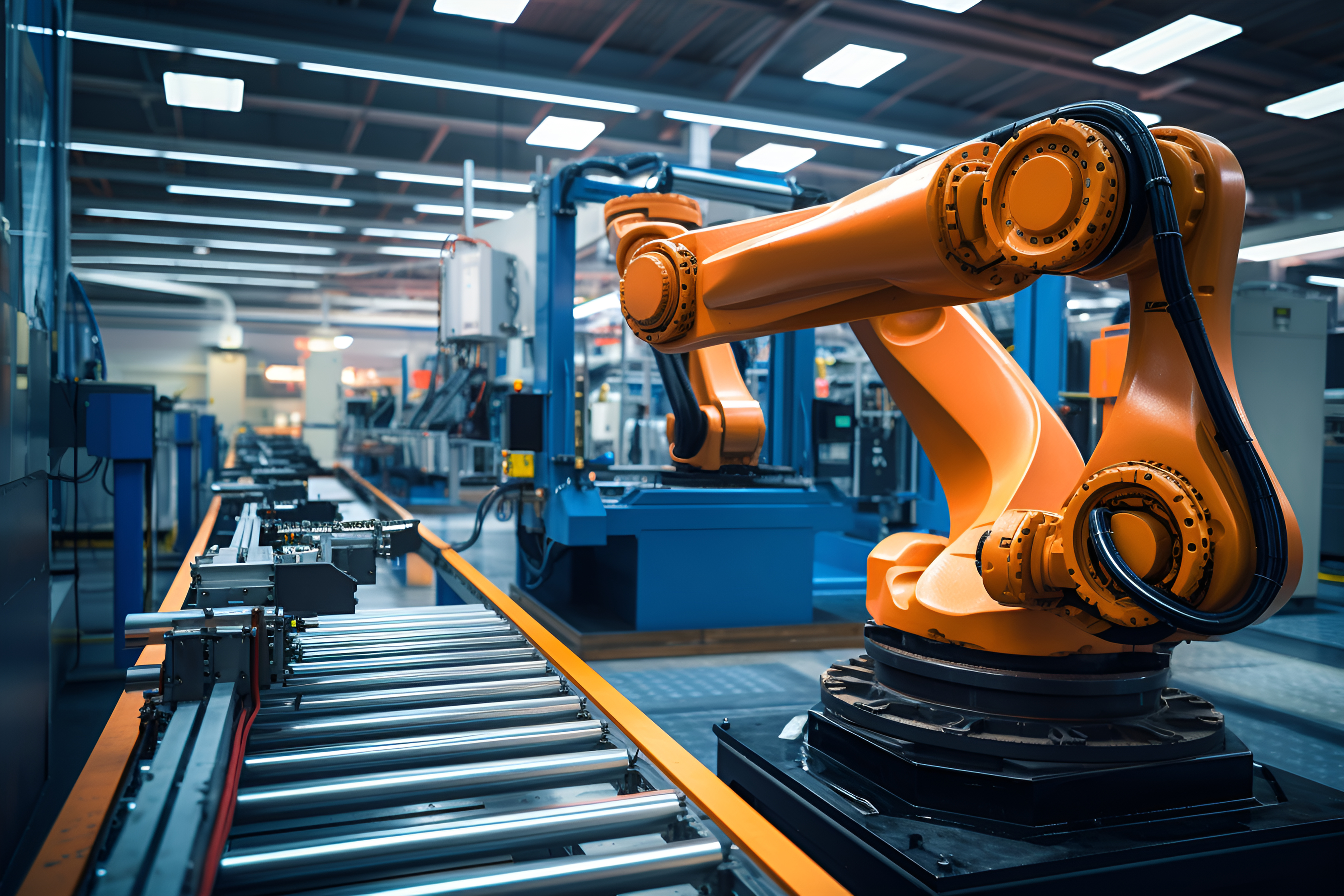 攝圖網_601308666_工廠里的機械臂(企業商用)